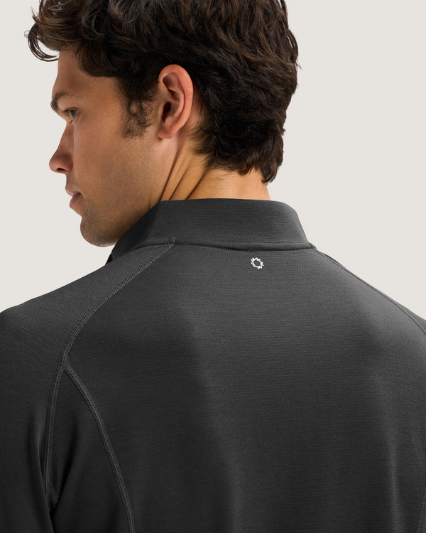 Pull zippé ajusté de performance